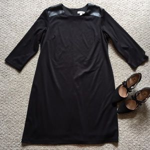 Dress barn Black Long Sleeve Dress